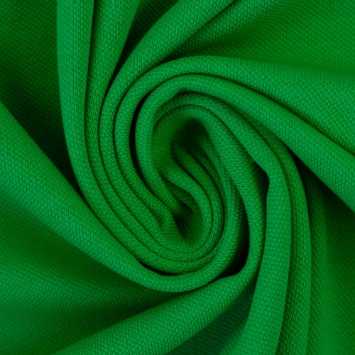 Polo-Baumwolljersey -  Piqué - grün